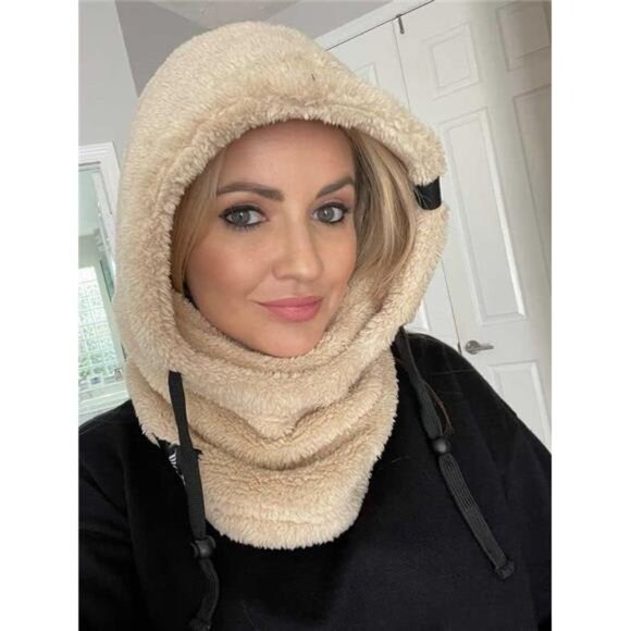 Fleece Windproof Ski Mask - Picture 4 of 6